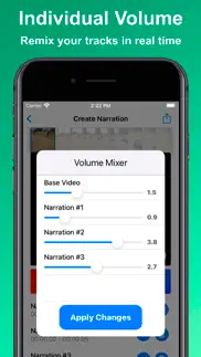 voice over video: dub videos iphone screenshot 3