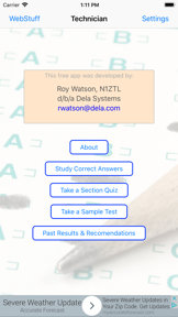 Ham Radio Exam - Tech screenshot
