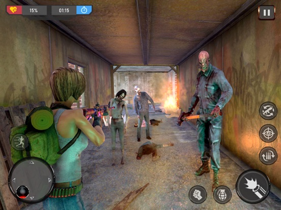 Screenshot #5 pour Zombie! Dying Island Survival