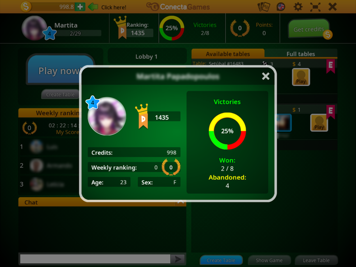 Sueca Multiplayer Game