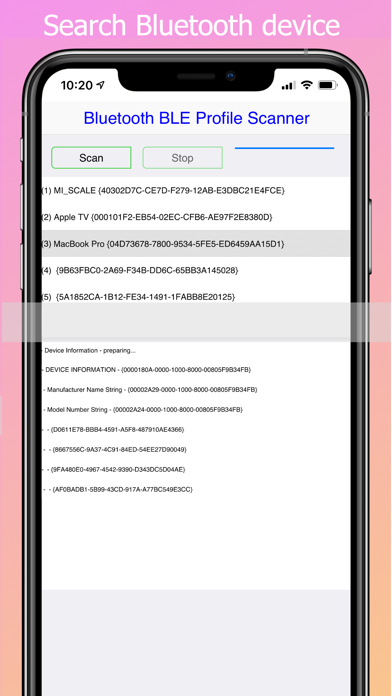 Ultra Bluetooth Scannerのおすすめ画像2