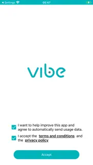 vibe app iphone screenshot 1