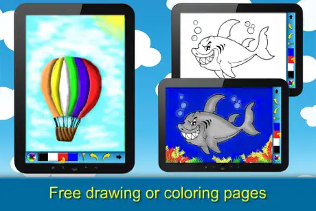 Kids doodle & coloring pages