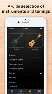 guitar tuner & tempo metronome iphone screenshot 3
