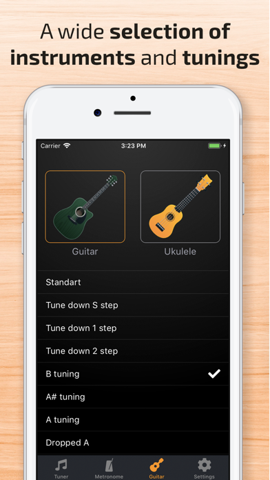 Guitar Tuner & Tempo Metronome Screenshot