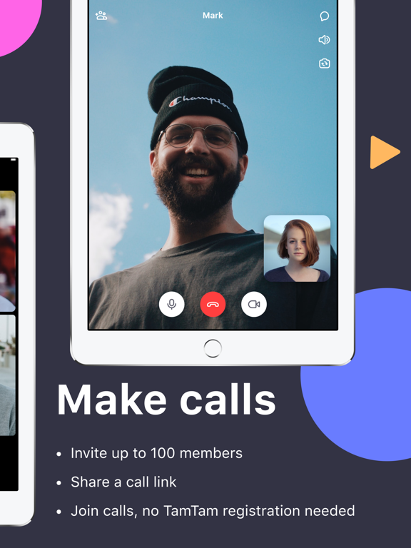 TamTam Messenger & Video Callsのおすすめ画像2