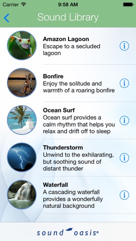 Sound Oasis Nature Sounds Liteのおすすめ画像3