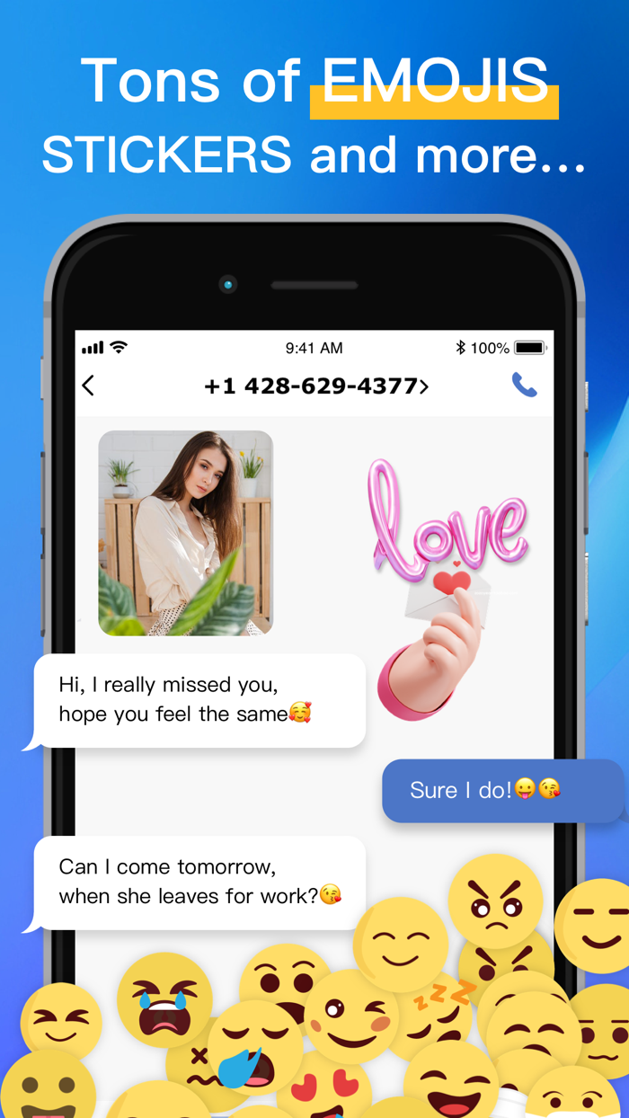 2nd Text - Second Phone Number