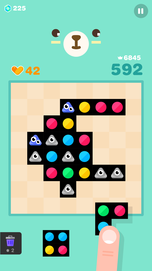 #2. Dot Blocks! (iOS) Podle: Suxxexx