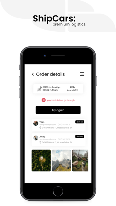 ShipCars: premium logistics Screenshot