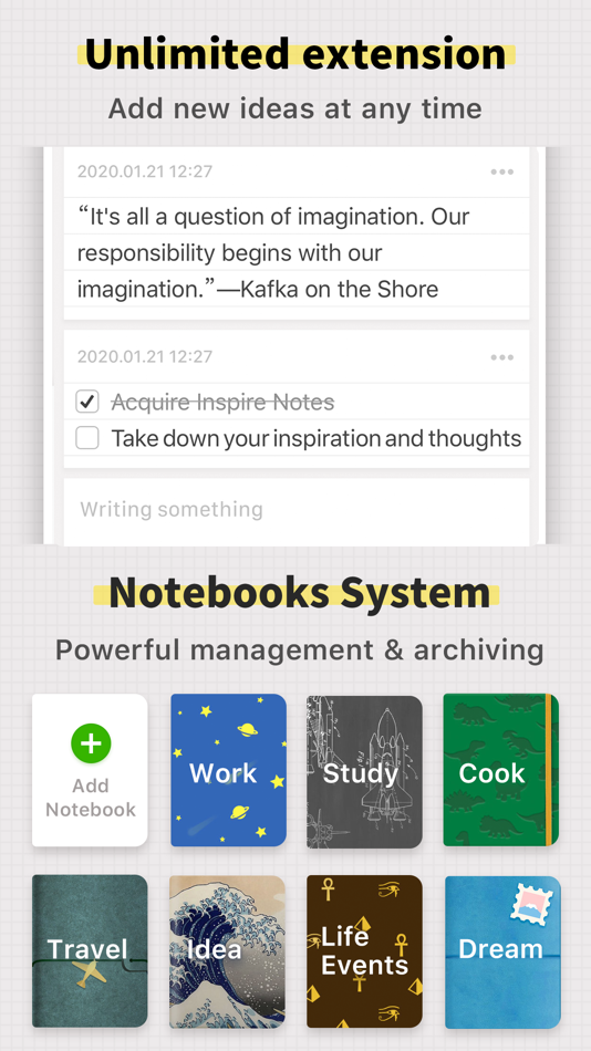 #4. iNote - ideas Note & Notebook (iOS) 由: iDaily Corp.