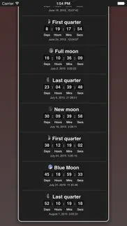 moon phases iphone screenshot 4