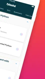 learn python coding offline iphone screenshot 2