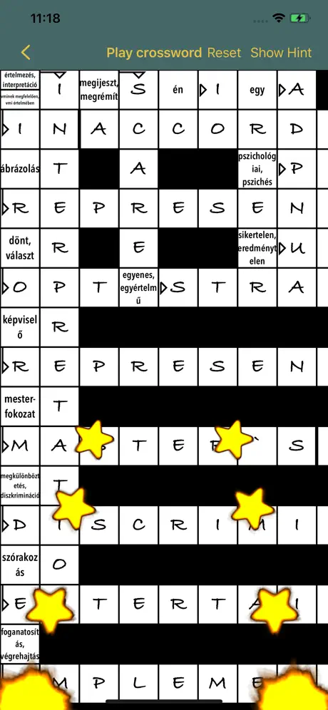 Anki Crossword