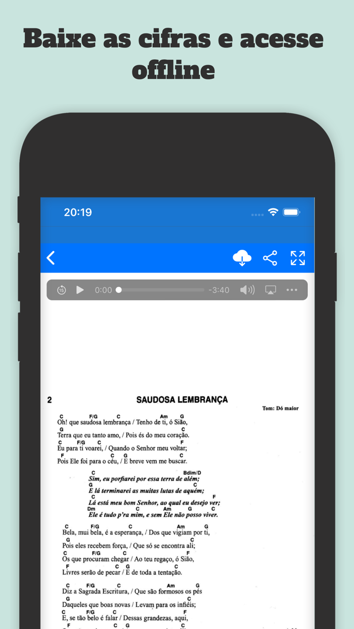 Harpa cristã com áudio Hinos