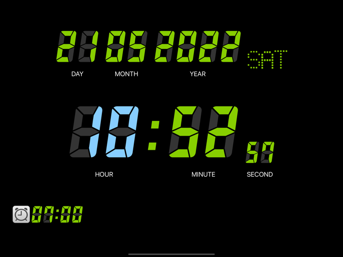 Elegant Digital Clock