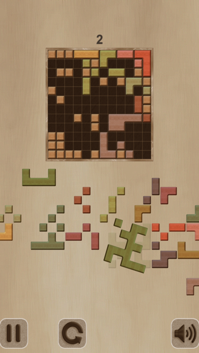 Rotate block. Puzzle Screenshot