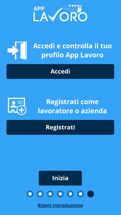 AppLavoro - LAVORO A 5 STELLE! Screenshot