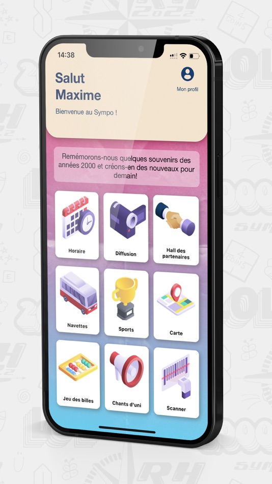 #1. Sympo GRH (iOS) 由: Tristan Bonnot-Parent