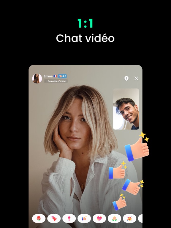 Azar: Chat vidéo en live Azar: Chat vidéo en live
