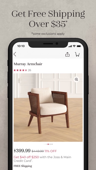Joss & Main: Furniture & Decor Screenshot