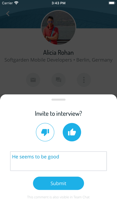 softgarden (employer) Screenshot