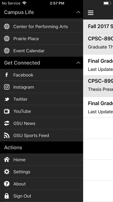 myGSU Mobile Screenshot