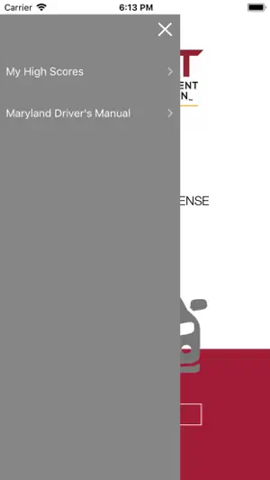 MD Practice Driving Test screenshot 1