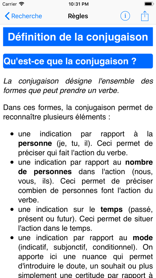 #4. Le Conjugueur (macOS) 由: Brewalan Le Dru
