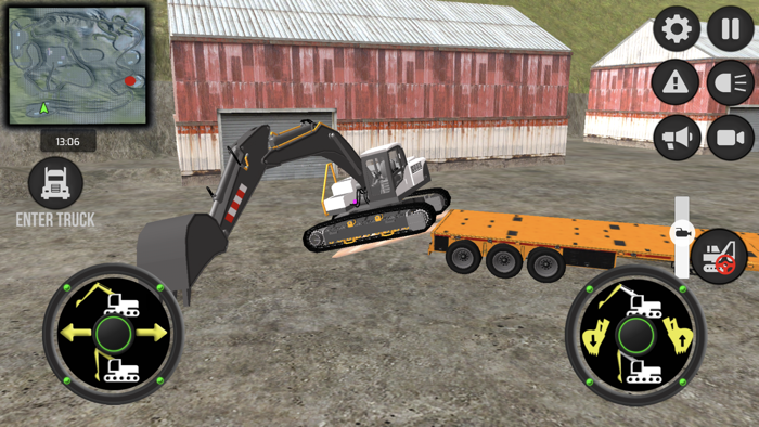 Truck Excavator Simulator pro