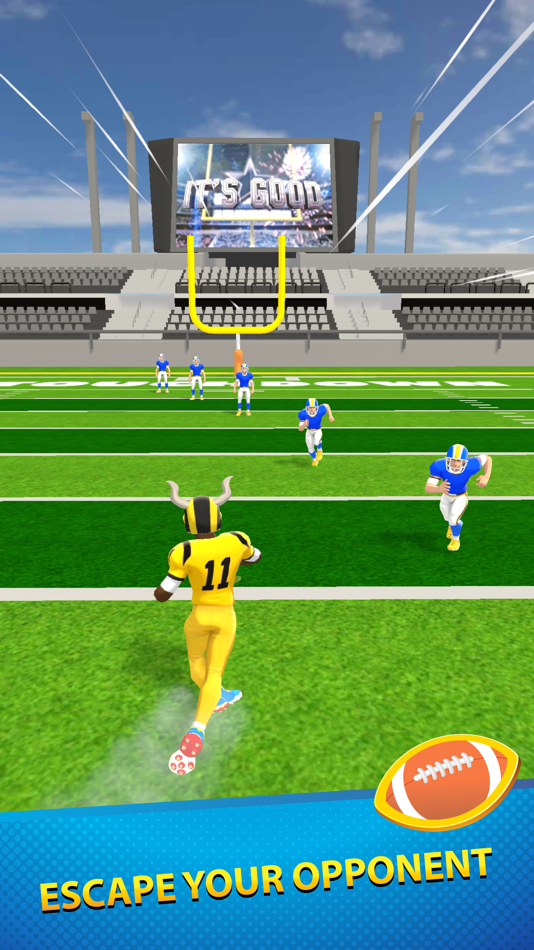 #7. Hyper Touchdown 3D (iOS) 由: BoomHits sp. z o.o.