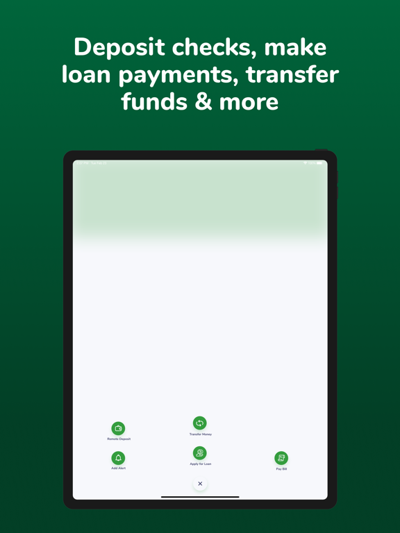 Georgia Heritage FCU iPad screenshot 7 - Finance app