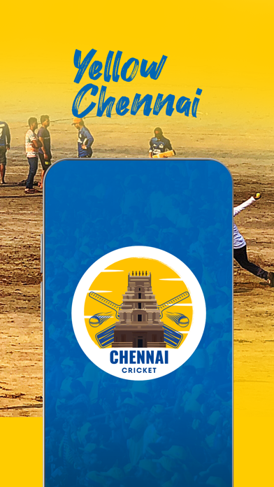 Chennai T20 Cricket Fan App Screenshot