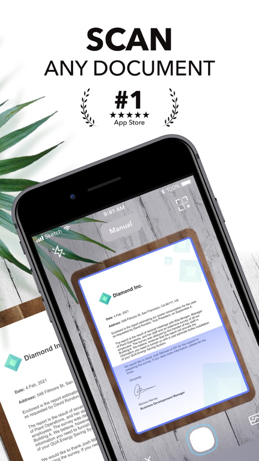 #8. PDF Scanner App: Scanner+ Docs (iOS) 由: Codeway Dijital Hizmetler Anonim Sirketi