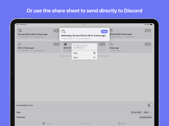 Elsewhen iPad screenshot 4 - Utilities app