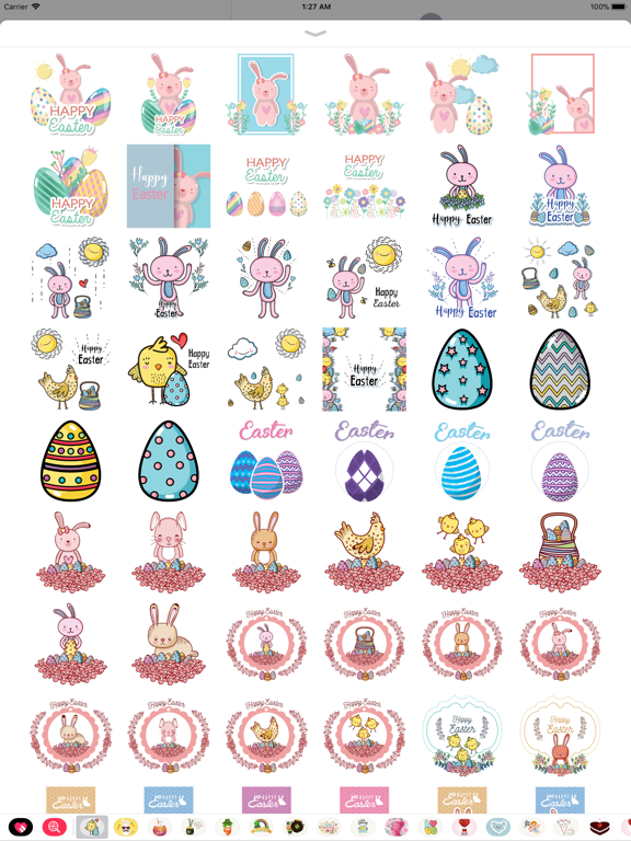 Happy Easter Day Stickersのおすすめ画像3