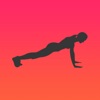 Push up workout icon