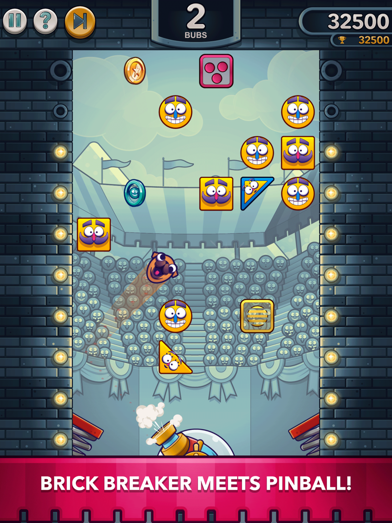 Blasty Bubs: Brick Breaker official gameplay screenshot 1