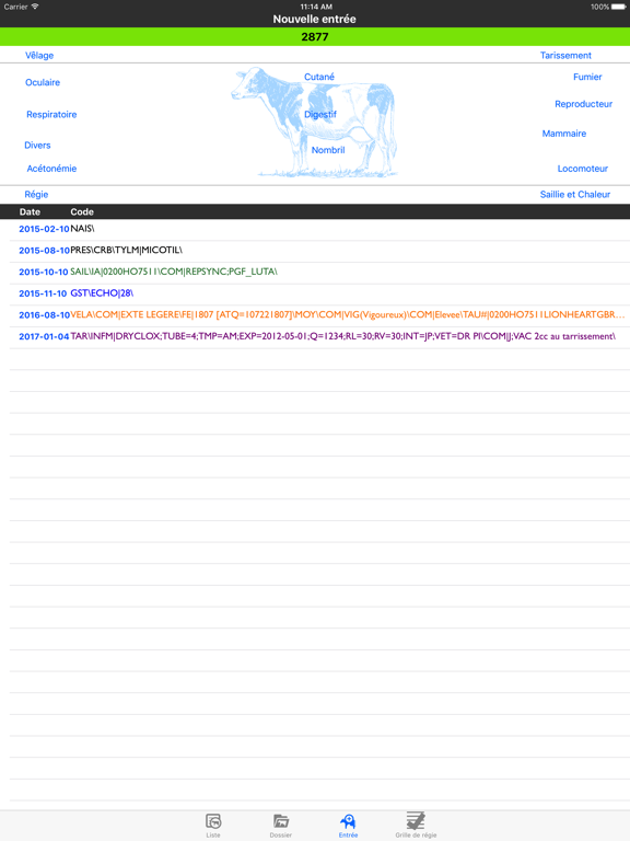Screenshot #4 pour DSA Laitier-Producteur Mobile