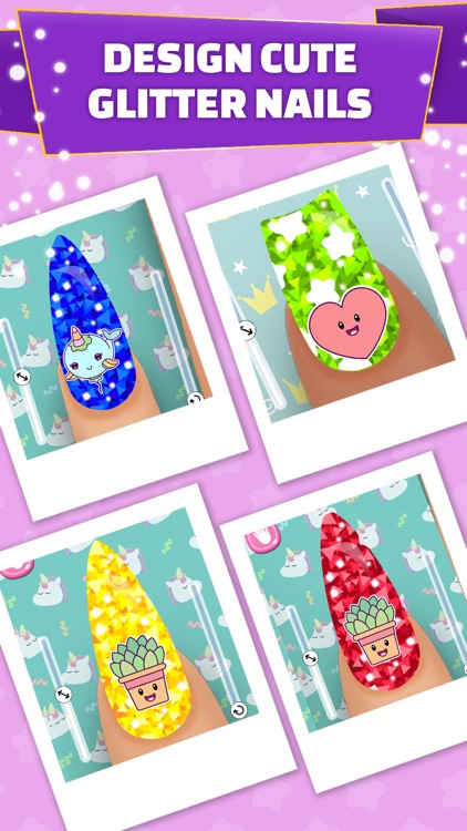 Girls Nail Salon: Paint,Polish screenshot-8