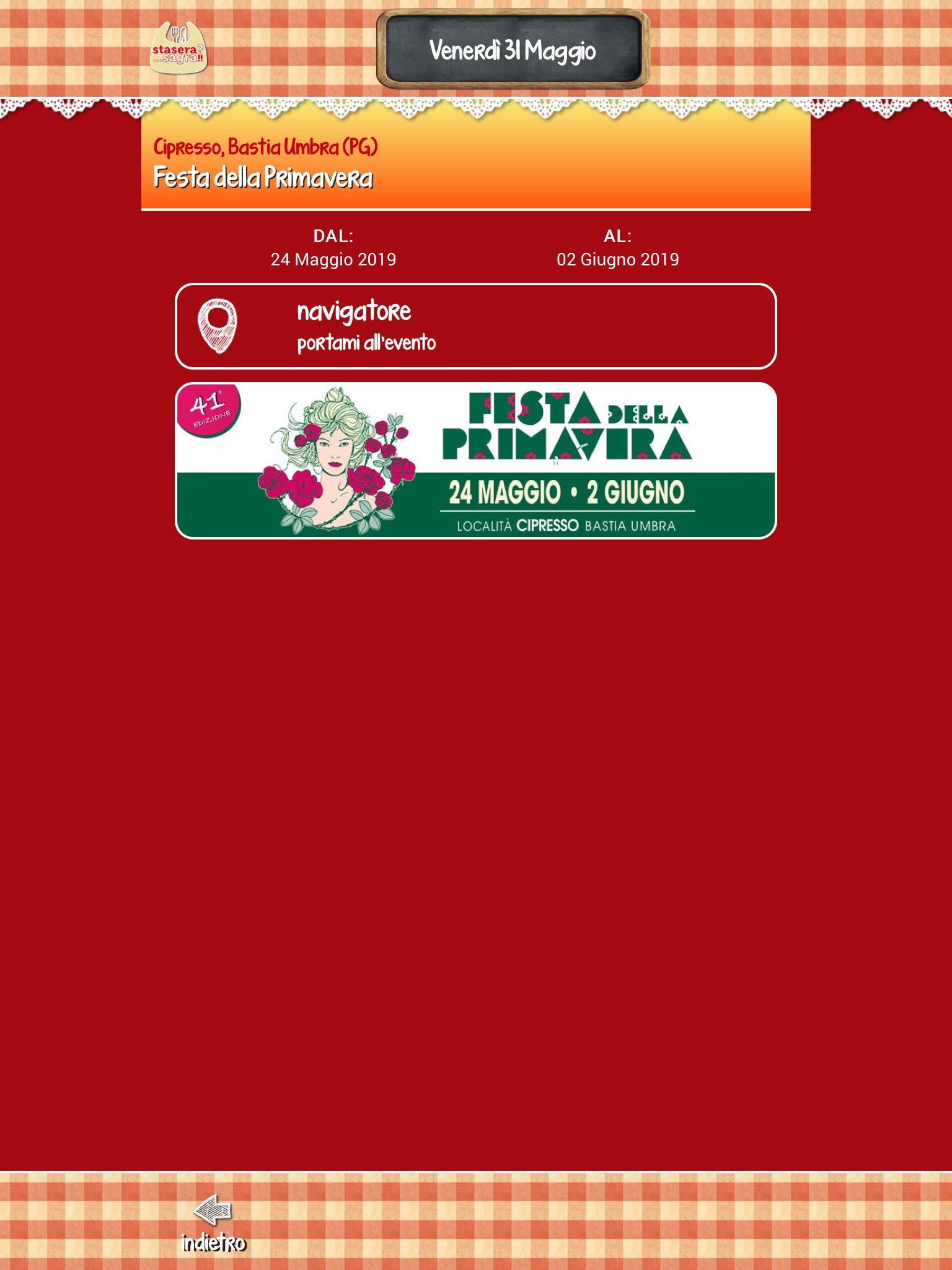 Stasera Sagra screenshot 3