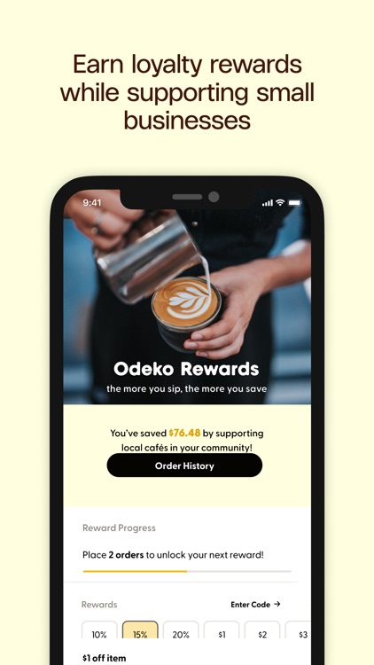 Odeko - Order Local Coffee