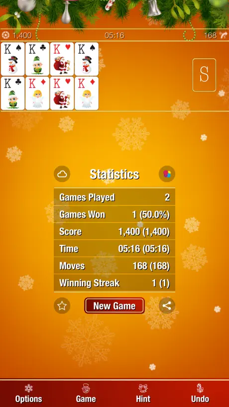 A Christmas Solitaire x2