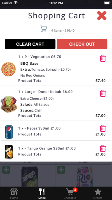 Rominos Kebab Pizza Screenshot