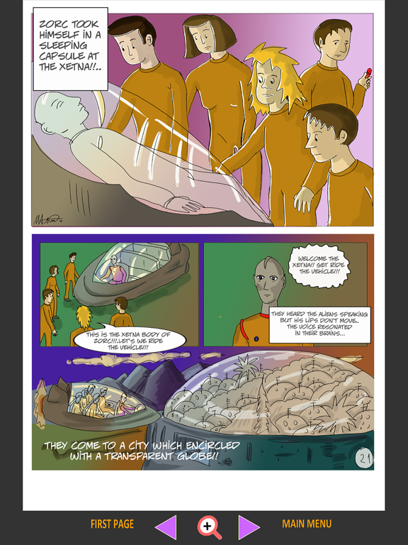 Screenshot #4 pour Comic Game