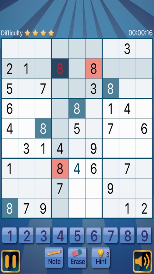 #3. Sudoku - The Way of Kings (iOS) Podle: Chuanming Chang