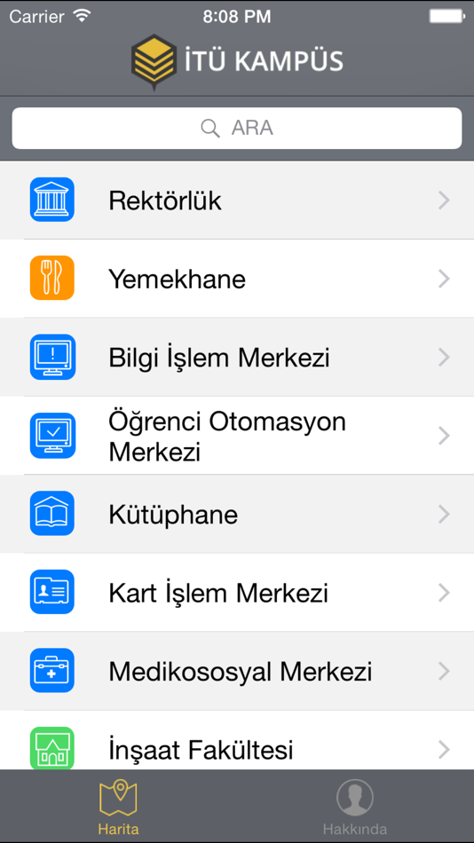 #2. İTÜ Kampüs (iOS) Av: Furkan Ozoglu