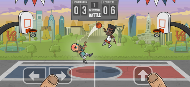 ‎Basketball Battle - Fun Hoops Screenshot