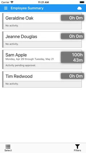 CenterPoint Time Clock screenshot 2