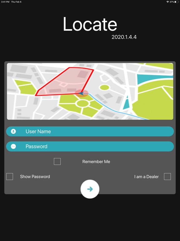 The Locate iPad screenshot 1 - Business app